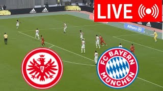 🔴 Frankfurt  FC Bayern München LIVE I Bundesliga 202425 I PES 21 Video Simulation Gameplay [upl. by Alpers792]