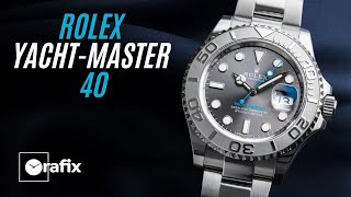 ROLEX YACHT MASTER 40  Perfetta Fusione tra Eleganza Nautica e Precisione Svizzera [upl. by Aisat]