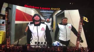 CM Punk UFC 203 September 10 CULT OF PERSONALITY Walkout MMA Mickey Gall WWE [upl. by Nimrak]