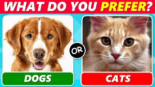 🐶 What Do You Prefer Dogs or Cats 🐱 [upl. by Mlehliw409]