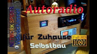 Autoradio für Zuhause  Ein Selbstbau aus Elektroschrott 📻🚗 [upl. by Kcirdorb785]