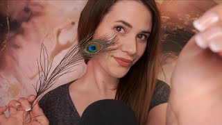 ASMR 10 TRIGGER die du LIEBEN wirst ❤️ Feder Brushing Tapping Inaudible Whispering amp Mehr [upl. by Ahsilrak206]