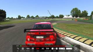 Assetto Corsa Alfa 155 V6 TI Imola Hotlap [upl. by Nelon]