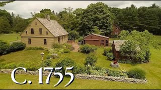 Come Tour This 1755 Connecticut Home  Its BEAUTIFUL [upl. by Halilak]