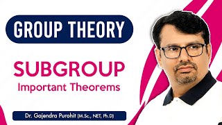 Group Theory  Subgroup  Subgroup Theorems  Discrete Mathematics [upl. by Atem]