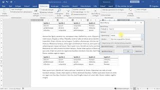 Tabellenverzeichnis erstellen – WordTutorial [upl. by Nyrad67]