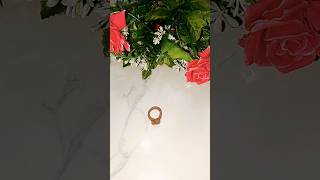 ring🤗clay diy craft shorts [upl. by Teodor]