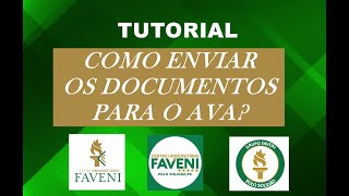 Tutorial envio de documentos no AVA da FAVENI [upl. by Katrine814]