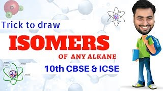 Easy trick to draw ISOMERS of any carbon compound [upl. by Yticilef107]