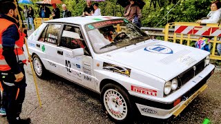 Lancia Delta HF Integrale 16V GrN Engine Sound  Start  Rally Storico Valli Cuneesi 2024 [upl. by Okoyik653]