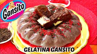 GELATINA DE GANSITO DE TRES LECHES GELAGANSITO MAS RICO IMPOSIBLE POSTRES [upl. by Phillip]