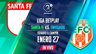 SANTA FE VS ENVIGADO  LIGA BETPLAY  EN VIVO [upl. by Andri264]