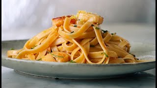 SCALLOP PASTA Like an Italian Shorts [upl. by Niveg855]