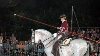 Spectacle Equestre  Garrocha El Magnifico amp Isabelle [upl. by Naira533]