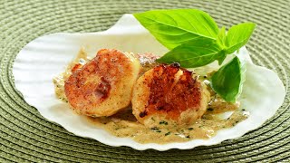 Recette  Coquilles St Jacques sauce Noilly [upl. by Bergmann]