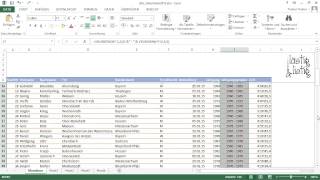 Excel 2013 Datenanalyse Tutorial Jahrgangsgruppen bilden video2braincom [upl. by Hennessy]