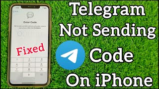 iPhone  How to Fix Telegram Not Sending Verification Code 2024 [upl. by Hillie]