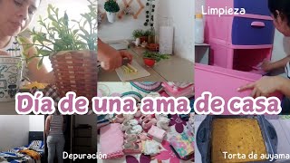 🌦️✨MI DIA COMO AMA DE CASA 🏡 DEPURANDO ROPA👕 HAGO TORTA DE AUYAMA POR PRIMERA VEZ 🤤 [upl. by Nemrak612]