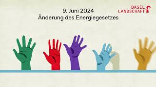 Kantonale Abstimmung über eine Änderung des Energiegesetzes  9 Juni 2024 [upl. by Poul535]