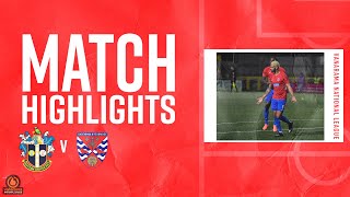 MATCH HIGHLIGHTS Sutton United vs Daggers [upl. by Aliled]