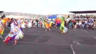 2007 Navajo Nation Fair Pow Wow Womens Fancy [upl. by Ahsiekin]