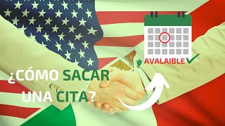 CÓMO sacar una CITA 🕒 en el CONSULADO MEXICANO en ESTADOS UNIDOS 🇺🇸 en 2024 [upl. by Curtis902]