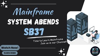 Mainframe  SB37 System Abend  MainframeGirls‬ mainframe trending viralvideo learning abends [upl. by Lizned82]