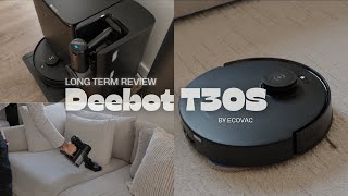 Ecovacs Deebot T30S Combo Long Term Review The Ultimate Cleaning Machine [upl. by Nalloh]