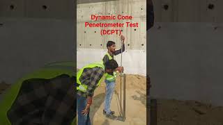 Dynamic Cone Penetrometer Test DCPT [upl. by Attenhoj]