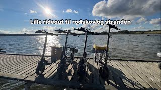 Køre vlog  stranden og rodskov [upl. by Enyrehtak476]