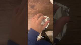 Adding Layers to My Aluminum Foil Ball Until I Graduate From College Day 422 [upl. by Jacquelyn594]