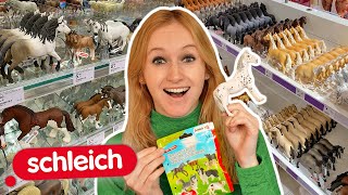 Mega SCHLEICH PAARDEN WINKELS bezoeken 😍 Shop met mij mee 💰 [upl. by Llennhoj]