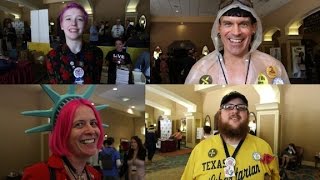 Libertarians throw shade at Dems and GOP at convention [upl. by Attelahs]