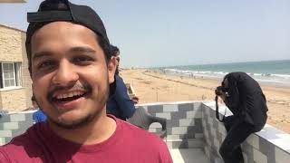 Sandspit Beach Karachi  Vlog3 [upl. by Guilbert]