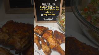 Pollo Frito En Air Fryer lunch dinner food delicious shorts [upl. by Yeoj]