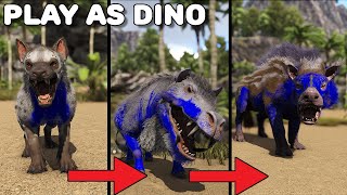 EVOLVING INTO THE ANDREWSARCHUS amp STEALING PEOPLES DINOS  PLAY AS DINO  ARK SURVIVAL EVOLVED [upl. by Kameko]