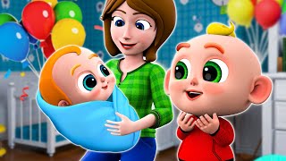 Meet Our Baby Brother👶🏻 New Baby Song  Pregnant Mom Care🤰 and More Nursery Rhymes amp Kids Songs [upl. by Nannoc504]