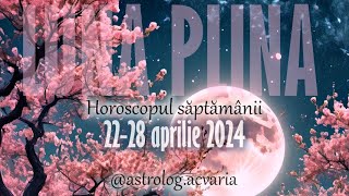 FINAL DE SCHIMBARE💥 Horoscop 2228 APRILIE 2024  INTRO 🌼 Astrolog Acvaria [upl. by Esaertal]