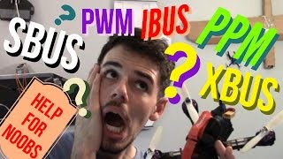 What does iBus sBus PWM PPM Etc RC Protocol mean  Wizard X220  Help For Beginners [upl. by Einnal]