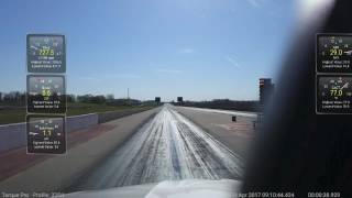 335d 12571 mph Quarter Mile at Tri State Raceway April 2017 [upl. by Mandie]