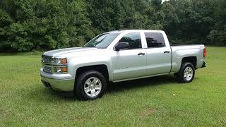 2014 Chevrolet Silverado 1500 LS Crew Cab Vin395067 Silver 360 View [upl. by Stanislaus]