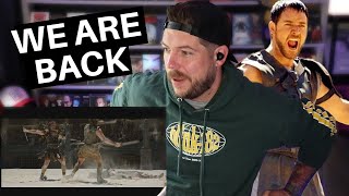 GLADIATOR II Trailer Reaction [upl. by Ecnesse]