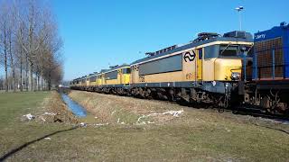 Overbrenging terzijde gestelde locomotieven [upl. by Eahc874]