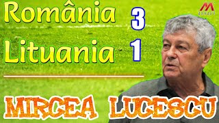 Mircea Lucescu reactii dupa meciul din Liga Natiunilor dintre Romania vs Lituania 31 [upl. by Woodberry475]