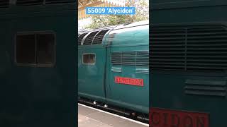 Deltic UP CLOSE Engine STARTUP 55009 Alycidon  Napier Engine TURN UP Your Volume [upl. by Juley]