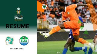 Côte dIvoire vs Sierra Leone international friendly highlights 2024  Ivory Coast vs Sierra Leone [upl. by Froma]