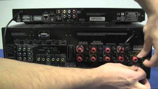 ONKYO TXSR608 Setup Part1 AVR AV Receiver Home Cinema [upl. by Zina]