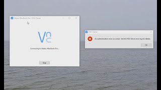 Resolving VNC Viewer quotAn authentication error occurredquot connecting to a Mac [upl. by Odin]