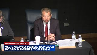 Entire Chicago Board of Education to resign Mayor Brandon Johnsons office says [upl. by Meggy]