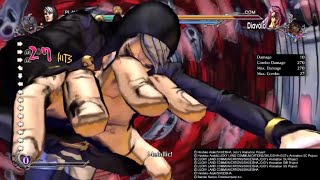 JoJos Bizzare Adventure AllStar Battle R  Risotto Nero DLC Moveset Showcase [upl. by Alol]